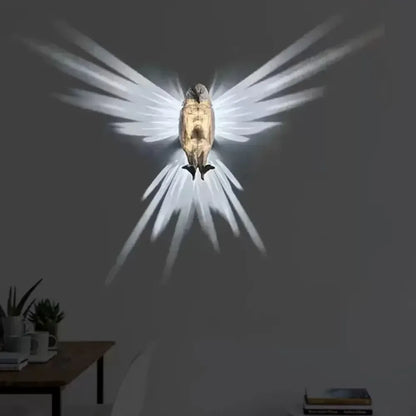 3D Animal Wall Silhouette Lamp Owl & Eagle Shape Atmosphere Projector - Eagle