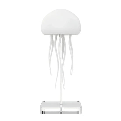 3D Movable Jellyfish Smart Lamp Voice Control RGB Anime Night Light - Transparent Base