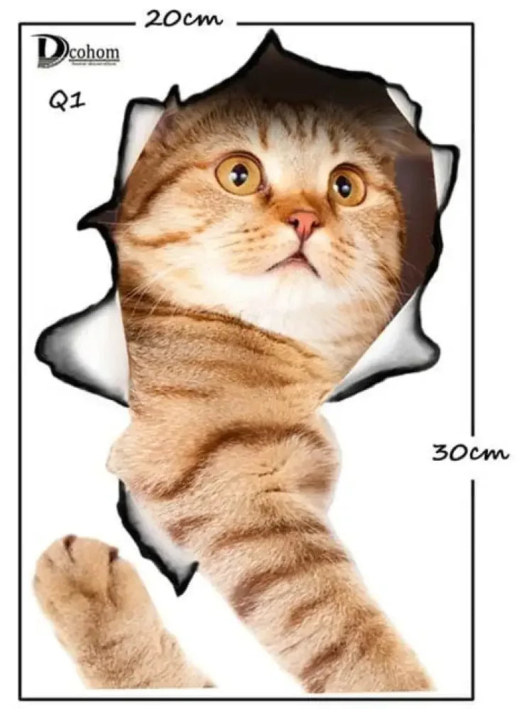 3D Pet Sticker - Q1