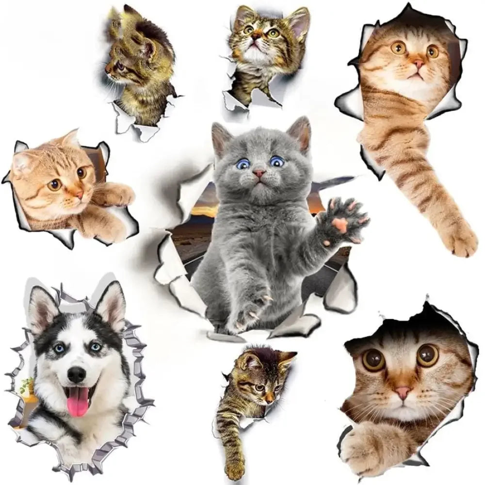 3D Pet Sticker - D1