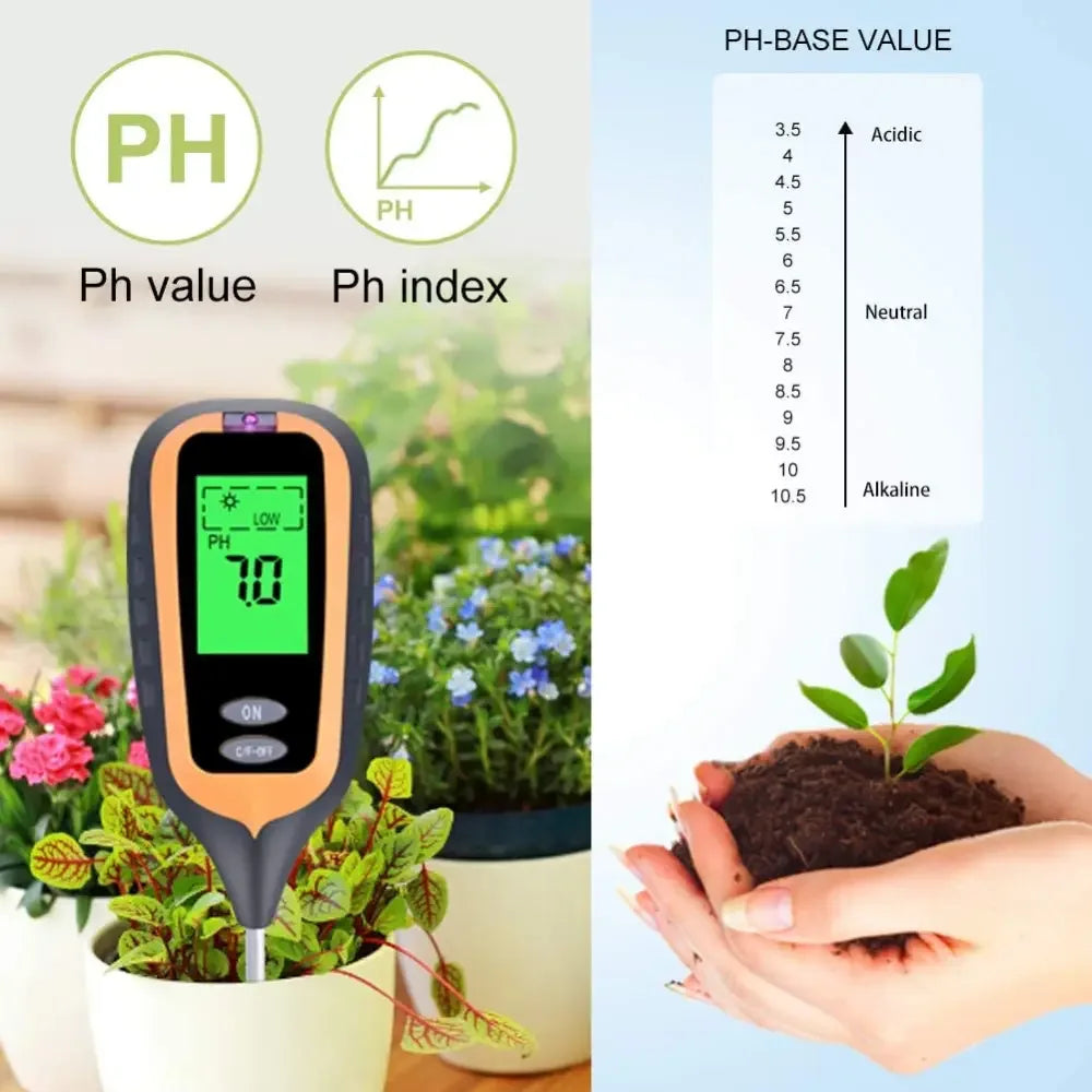 4 in 1 Digital Soil Testing Instrument - 