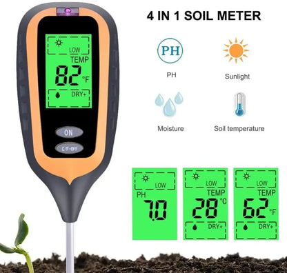 4 in 1 Digital Soil Testing Instrument - 