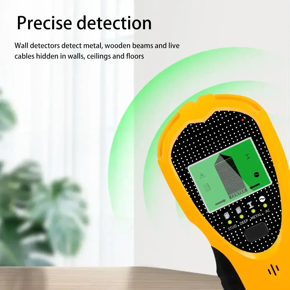 4-in-1 Multifunctional LCD Wall Detector - 