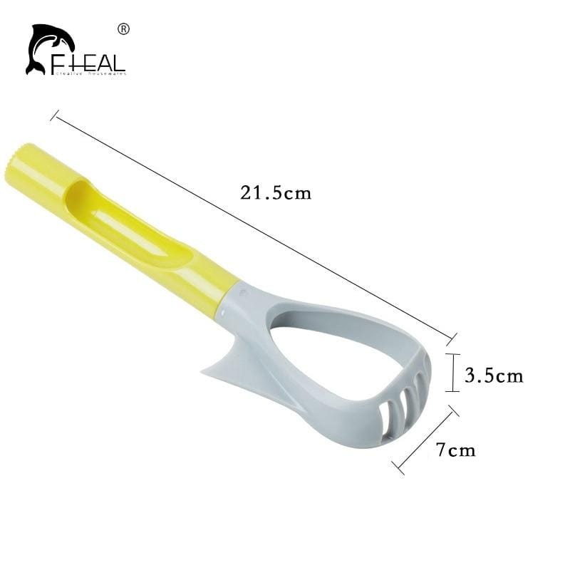 5-in-1 Multi-Function Avocado Slicer & Masher | Safe, All-in-One Tool for Avocado, Apple, and Pear