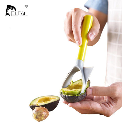 5-in-1 Multi-Function Avocado Slicer & Masher | Safe, All-in-One Tool for Avocado, Apple, and Pear