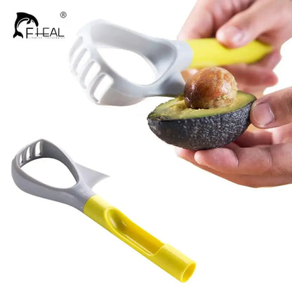 5-in-1 Multi-Function Avocado Slicer & Masher | Safe, All-in-One Tool for Avocado, Apple, and Pear - 