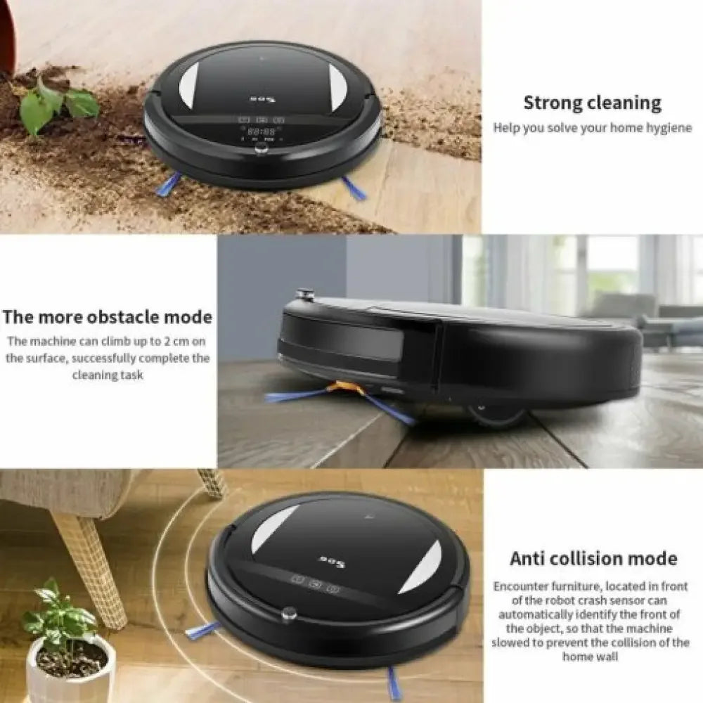 5-IN-1 Smart Robot Vacuum, Mopper & Sweeper - 