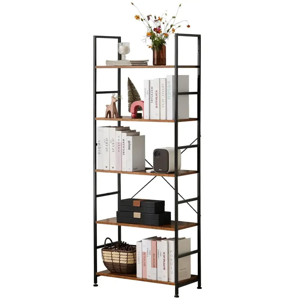 5-Tier Modern Bookshelf