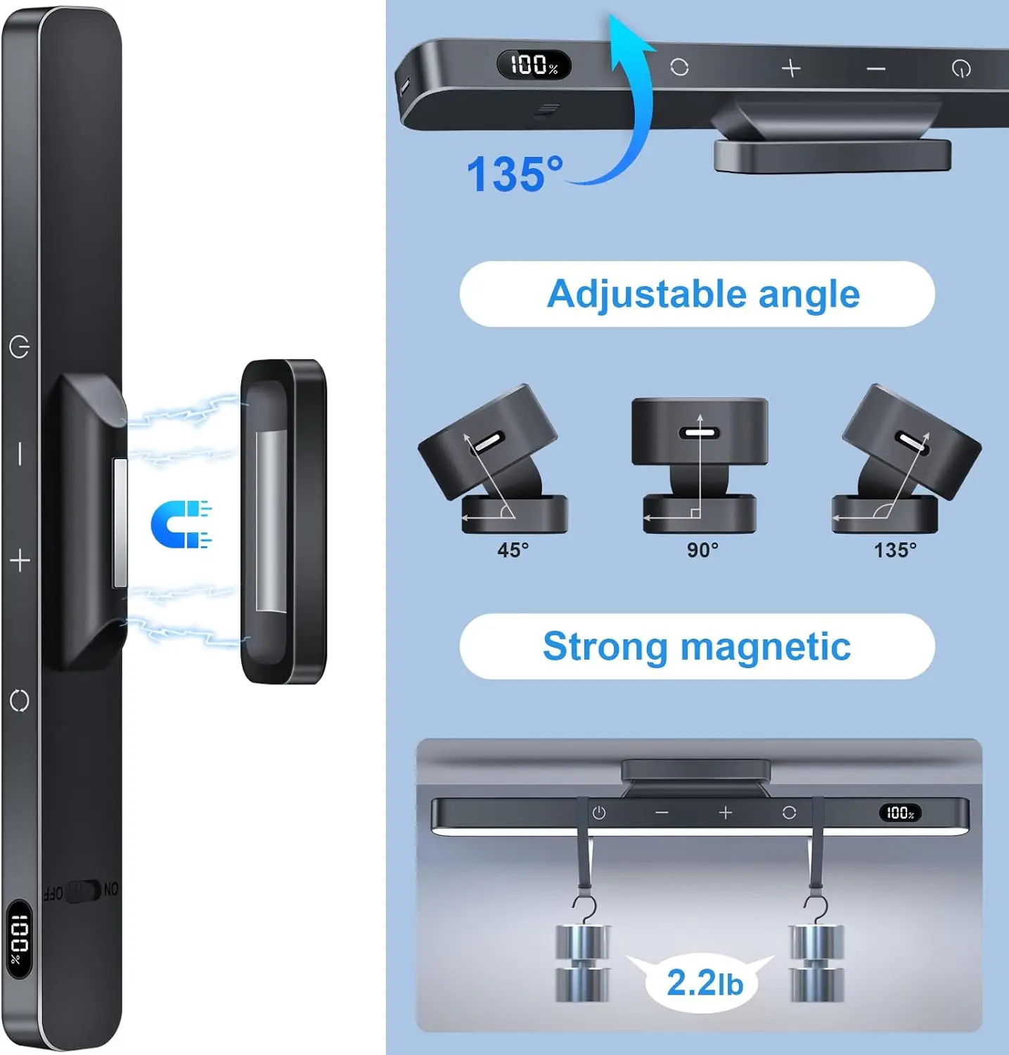 5W Dimmable Mirror Light