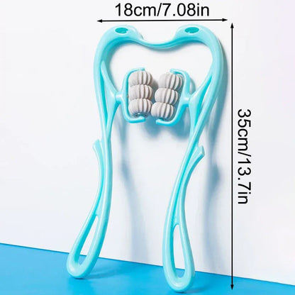 6-Ball Manual Neck & Shoulder Massager Multifunctional Cervical Kneading Tool - 