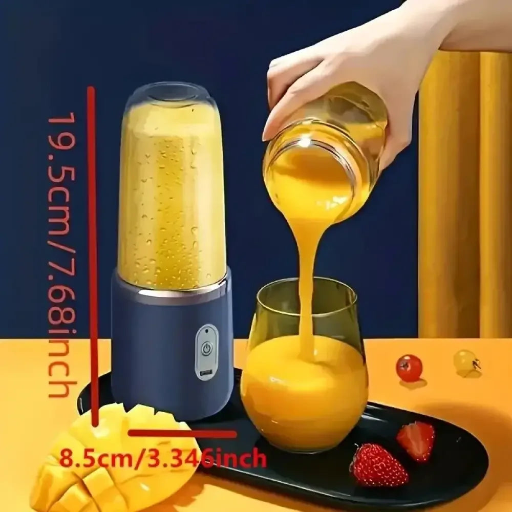 6-Blade Electric Smoothie Maker & Food Processor