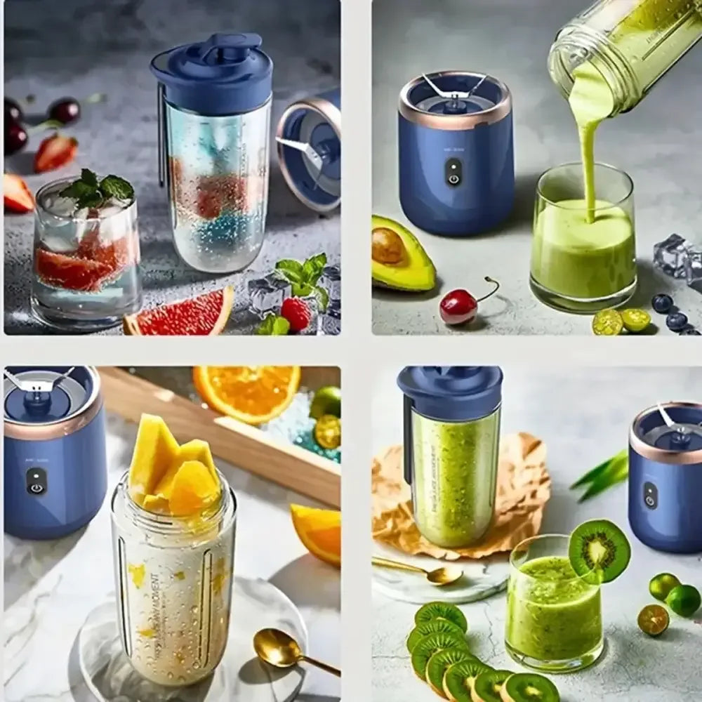 6-Blade Electric Smoothie Maker & Food Processor