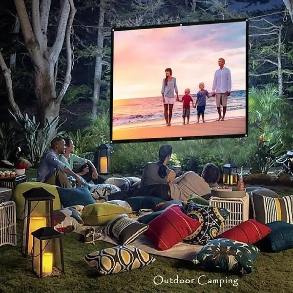 60 to 150 Inch Portable Outdoor Movie Screen - 72 inch