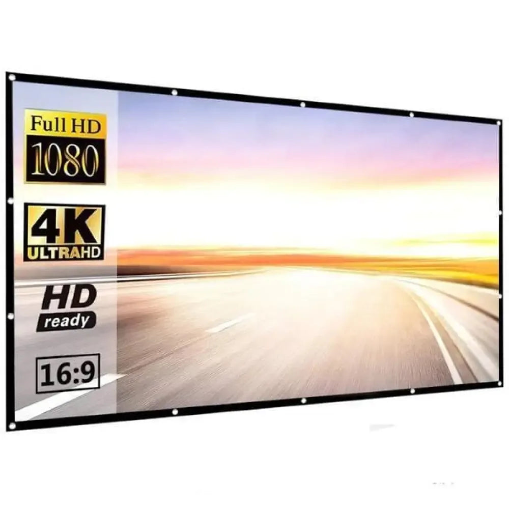 60 to 150 Inch Portable Outdoor Movie Screen - 72 inch