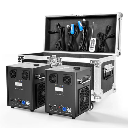 700W Professional Cold Spark Machine with Flight Case | 5.5m DMX/Remote Control Stage Firework Effect