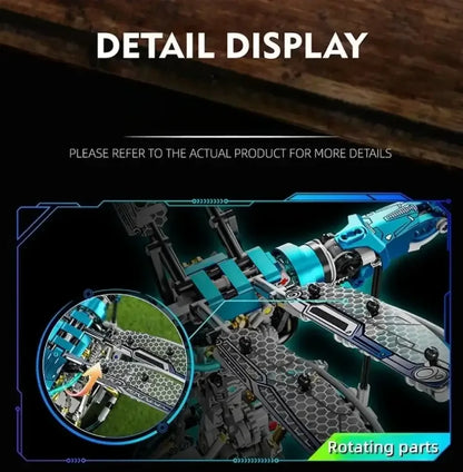 866PCS MOC Mechanical Dragonfly Building Blocks Kit STEM Construction Toy for Adults & Teens - 