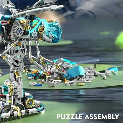 866PCS MOC Mechanical Dragonfly Building Blocks Kit STEM Construction Toy for Adults & Teens - 