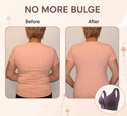 EasyLift Front-Closure Soft Cotton Bra - detail