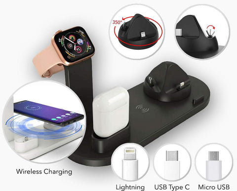 Wireless Smart Station Charging Dock