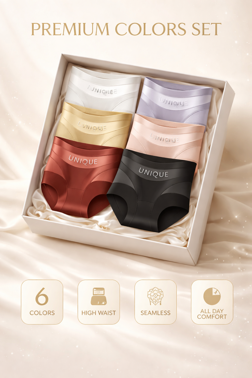 High-Waisted Tummy Control Seamless Boyshorts