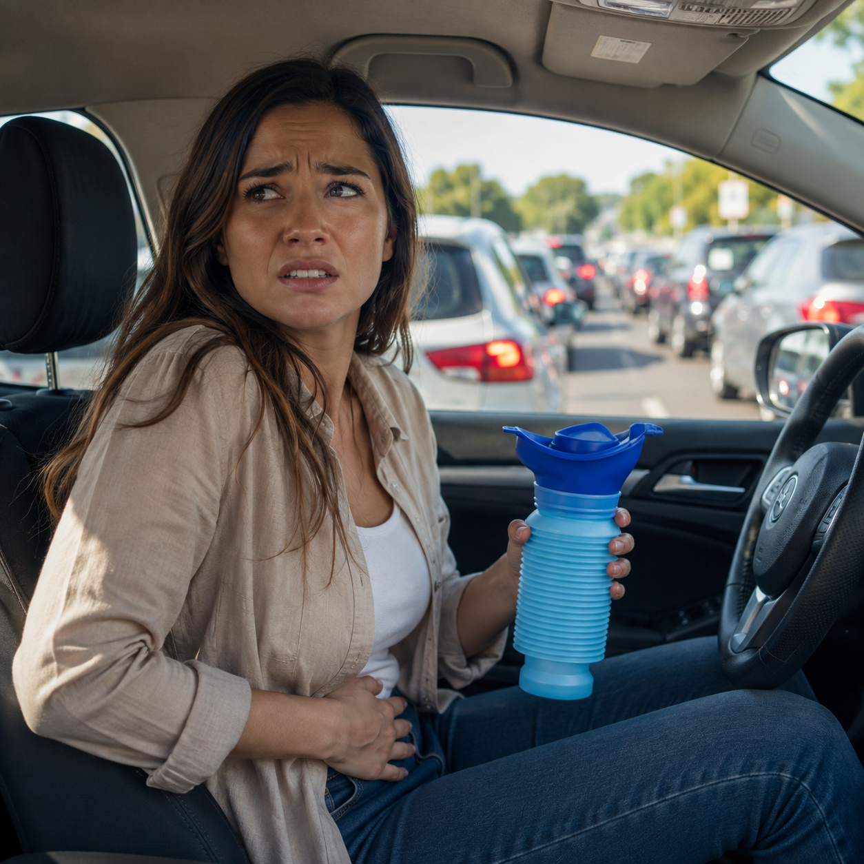 😳 No Restroom? This Emergency Portable Urinal Saved Us During a Long Drive