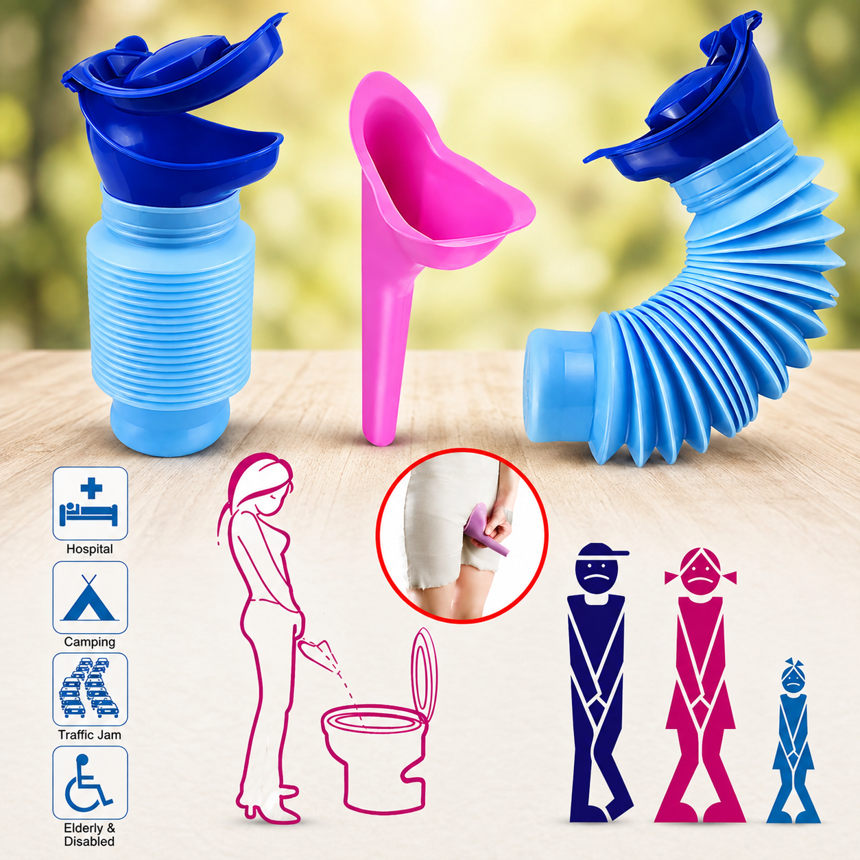 😳 No Restroom? This Emergency Portable Urinal Saved Us During a Long Drive