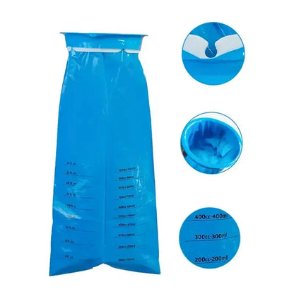 Disposable Vomit Bags with Snap Ring 1000ml Leak-Proof Emesis Bags - 5 Pcs