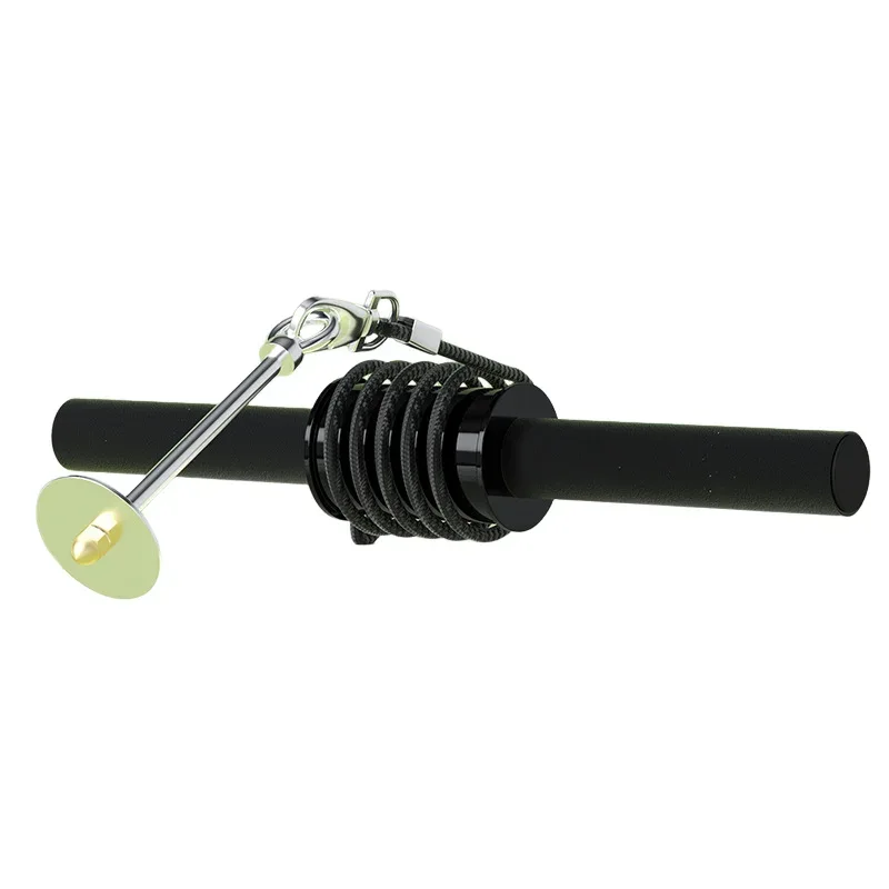 Forearm Blaster & Wrist Roller Heavy-Duty Arm Strength Trainer - Black