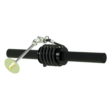 Forearm Blaster & Wrist Roller Heavy-Duty Arm Strength Trainer - Black