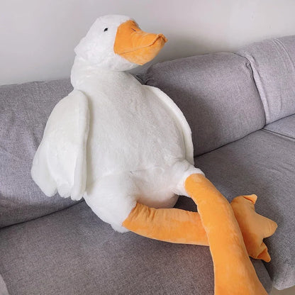 Funny Goose Plush Toy Soft Duck Sleeping Pillow & Stuffed Animal Gift - 90 cm