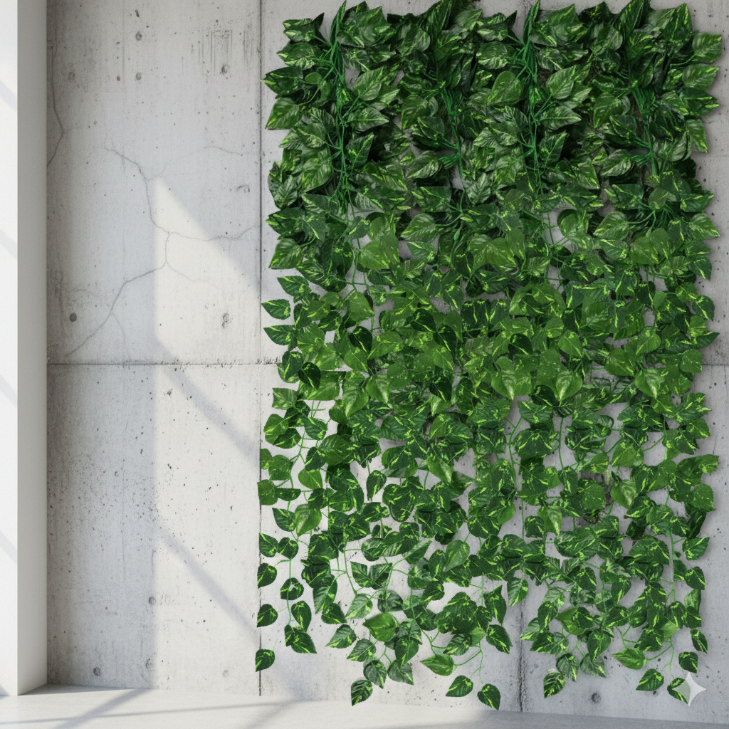 12/24/36 Pcs Artificial Ivy Leaves Garland | Realistic Greenery Hanging Plant Vine Decor