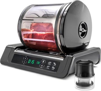 15-Minute Vacuum Tumbler Marinator | super Fast Meat & Vegetable Infusion System