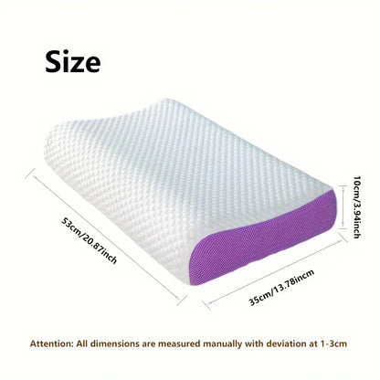 Pectin Cervical Pillow – Breathable TPE Air Layer Neck Pillow, Zero-Pressure Support,Latex-Like Comfort for Adults