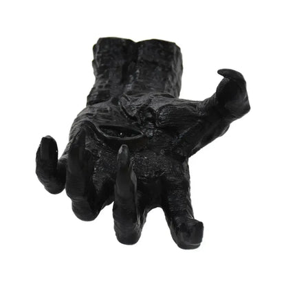 Gothic Witch Hand Wall Hook – Halloween Skeleton Hand Key Holder - 
