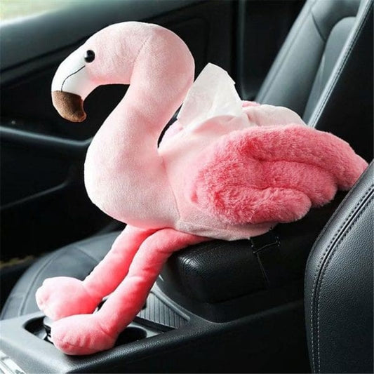 Flamingo Tissue Box