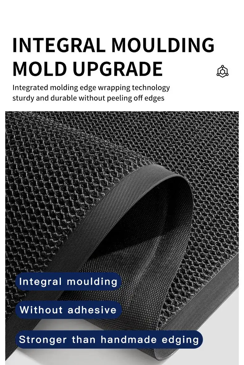 Integral molding mold upgrade with text on a white background