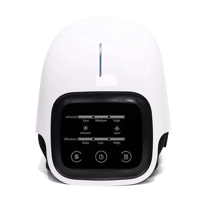 White Knee massager with control panel on a white background