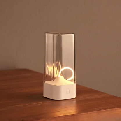 LED Cordless Minimalist Table Lamp 3-Level - Dimmable, Rechargeable & Magnetic