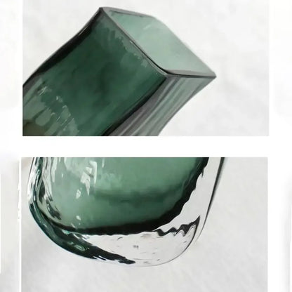 Creative Wooden Frame Glass Vase – Modern Hydroponic Flower Holder Decor - Style A- Small