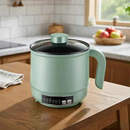 1.7L Multifunctional Electric Pot – Non-Stick Cooker for Dorms & Travel