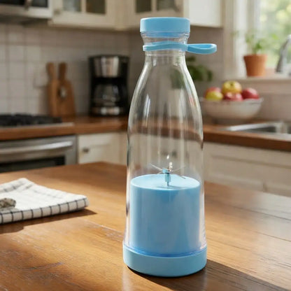 Portable Blender 380ml – 6-Blade USB Rechargeable Smoothie