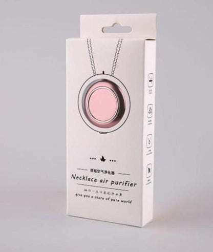 Personal Wearable Air Purifier Ionizer Necklace