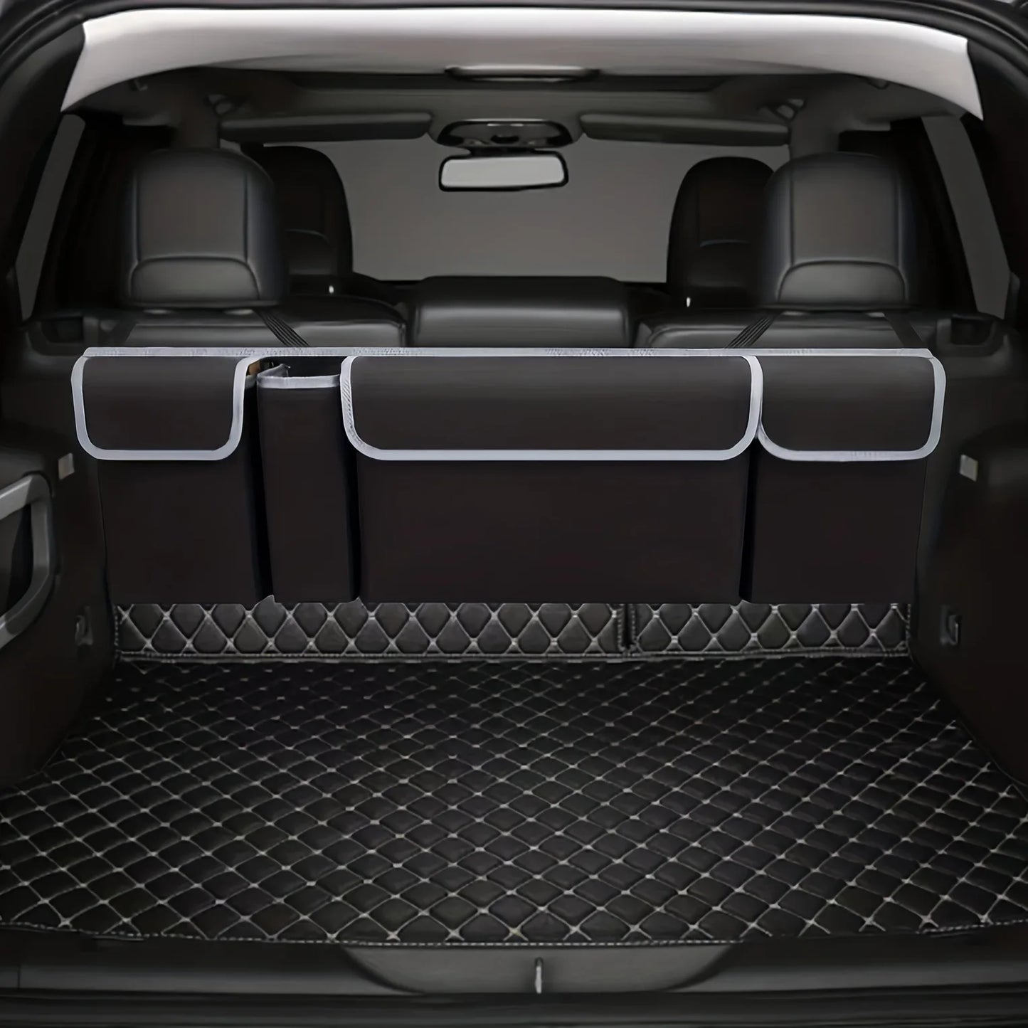 Rear Seat Hanging Car Trunk Organizer – Oxford Cloth & Nylon