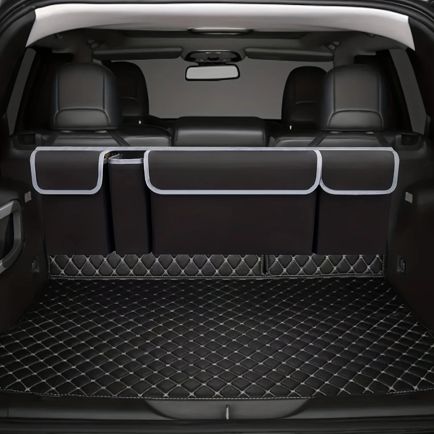 Rear Seat Hanging Car Trunk Organizer – Oxford Cloth & Nylon
