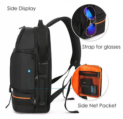 Large Capacity Waterproof DSLR Camera Backpack