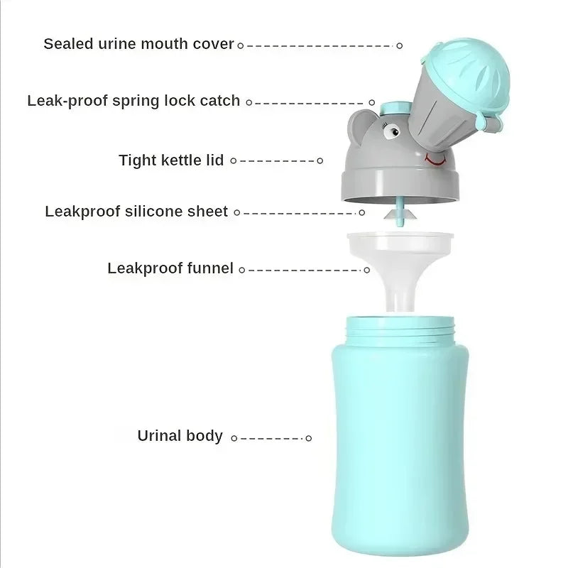 Portable Baby Travel Leak-Proof Emergency Urinal