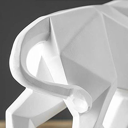 Resin Wall Street Bull Statue Bison Sculpture Decoration Abstract Animal Figurine