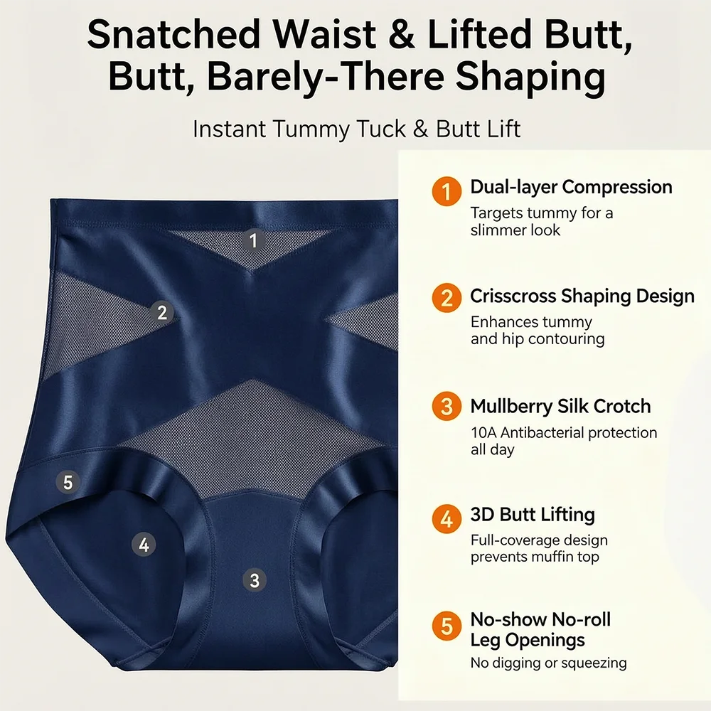 Shapewear briefs detail