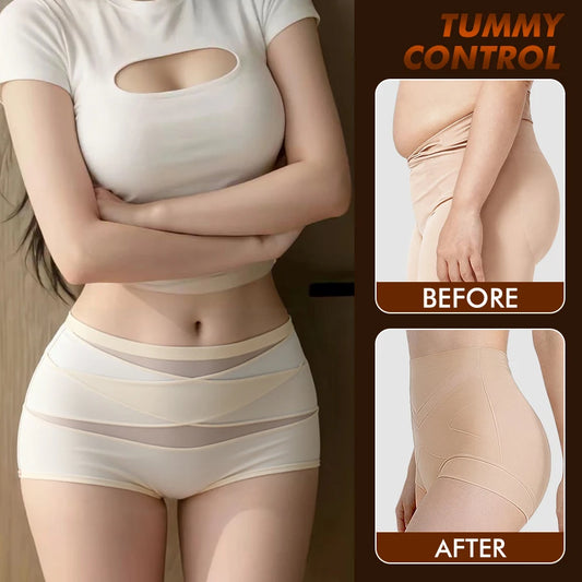 6PCS High Waist Shapewear Briefs