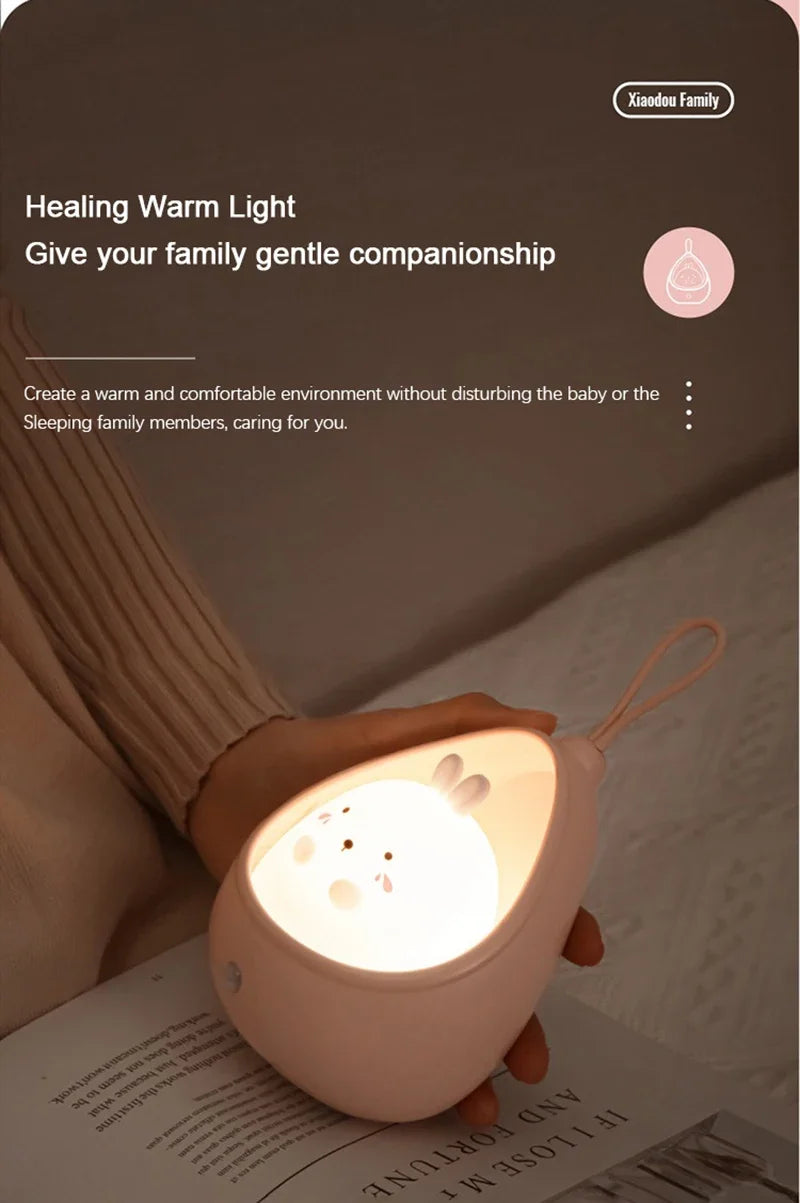 Intelligent Human Sensing LED Night Light USB Rechargeable Motion Sensor Lamp